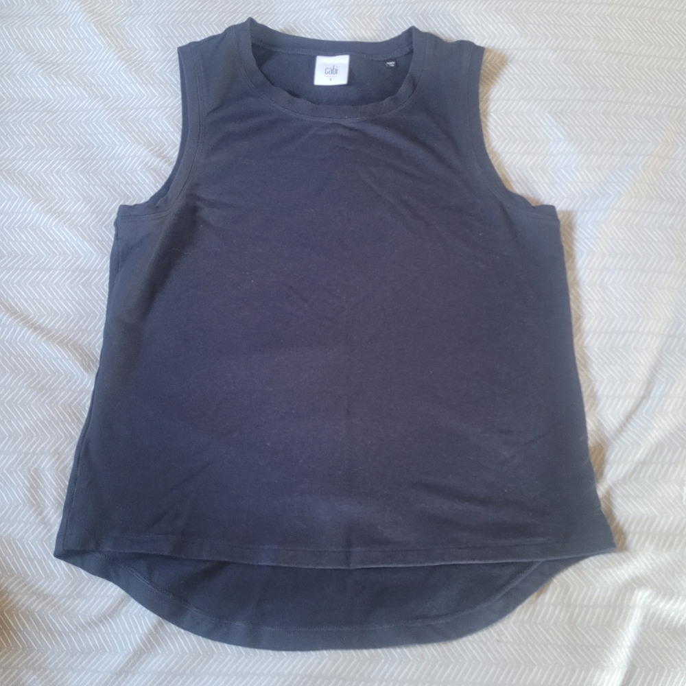 Cabi Navy Blue Sleeveless Tank Top Women's Small